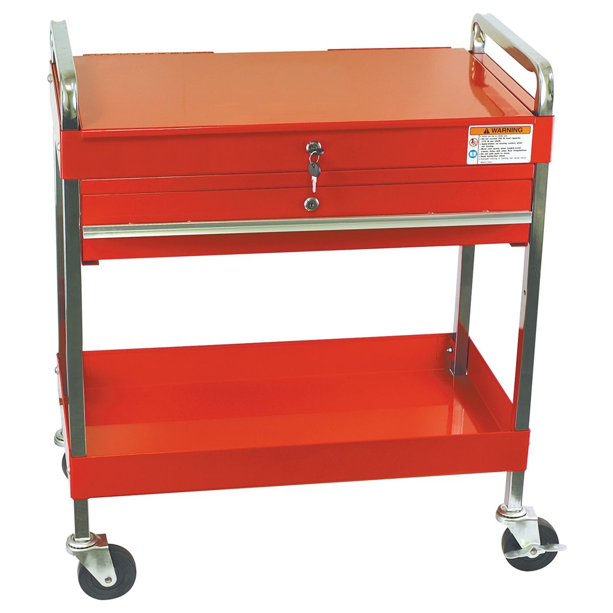 Sunex 8013A Deluxe Service Cart w/ Locking Top & Drawer SUN8013A SU8013A
