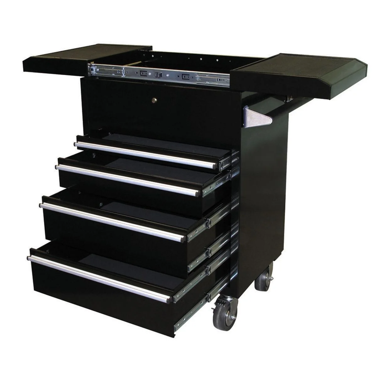 (image for) 4 Drawer Sliding Top Hybrid Utility Cart
