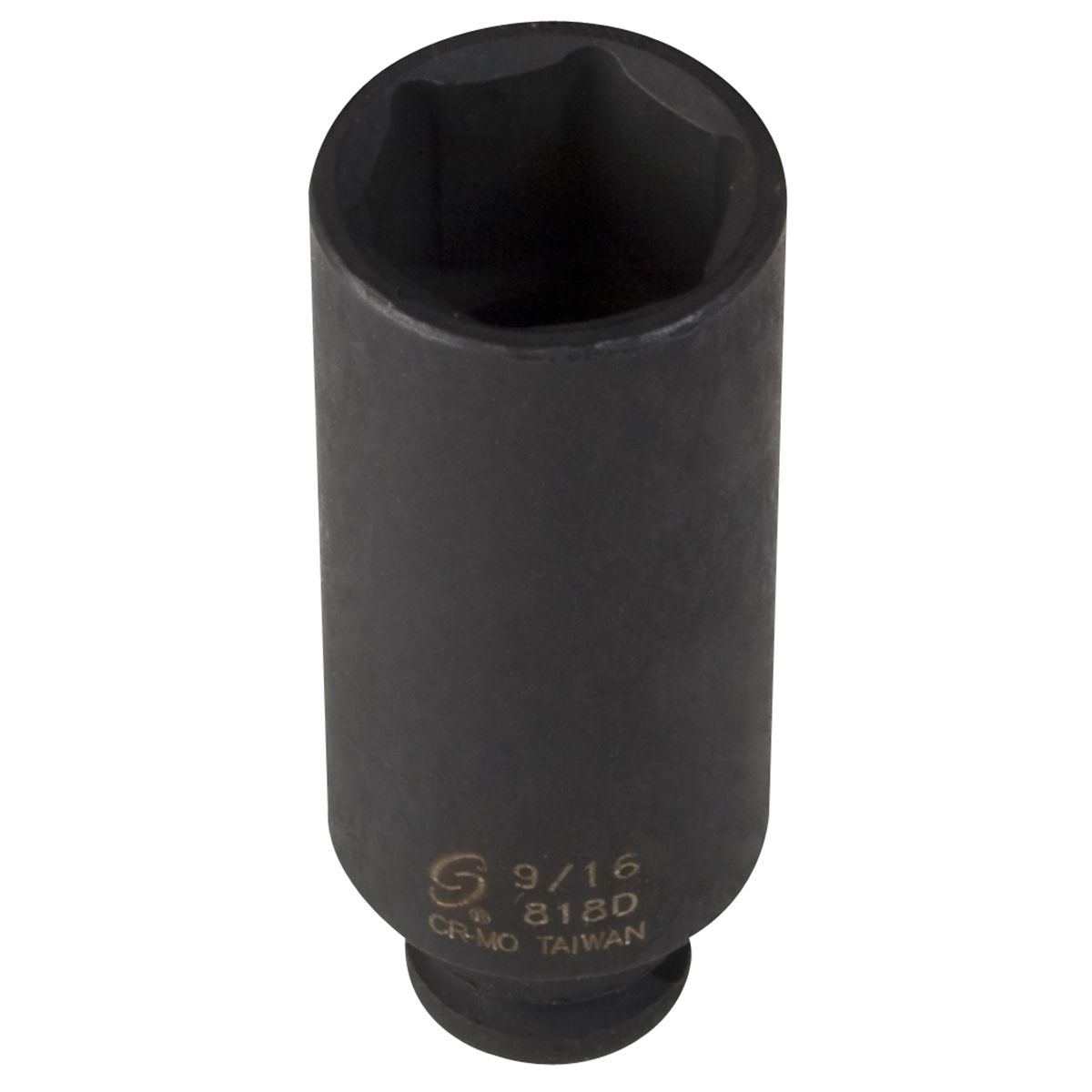 SOC 9/16 1/4D IMPACT 6PT DP BLK