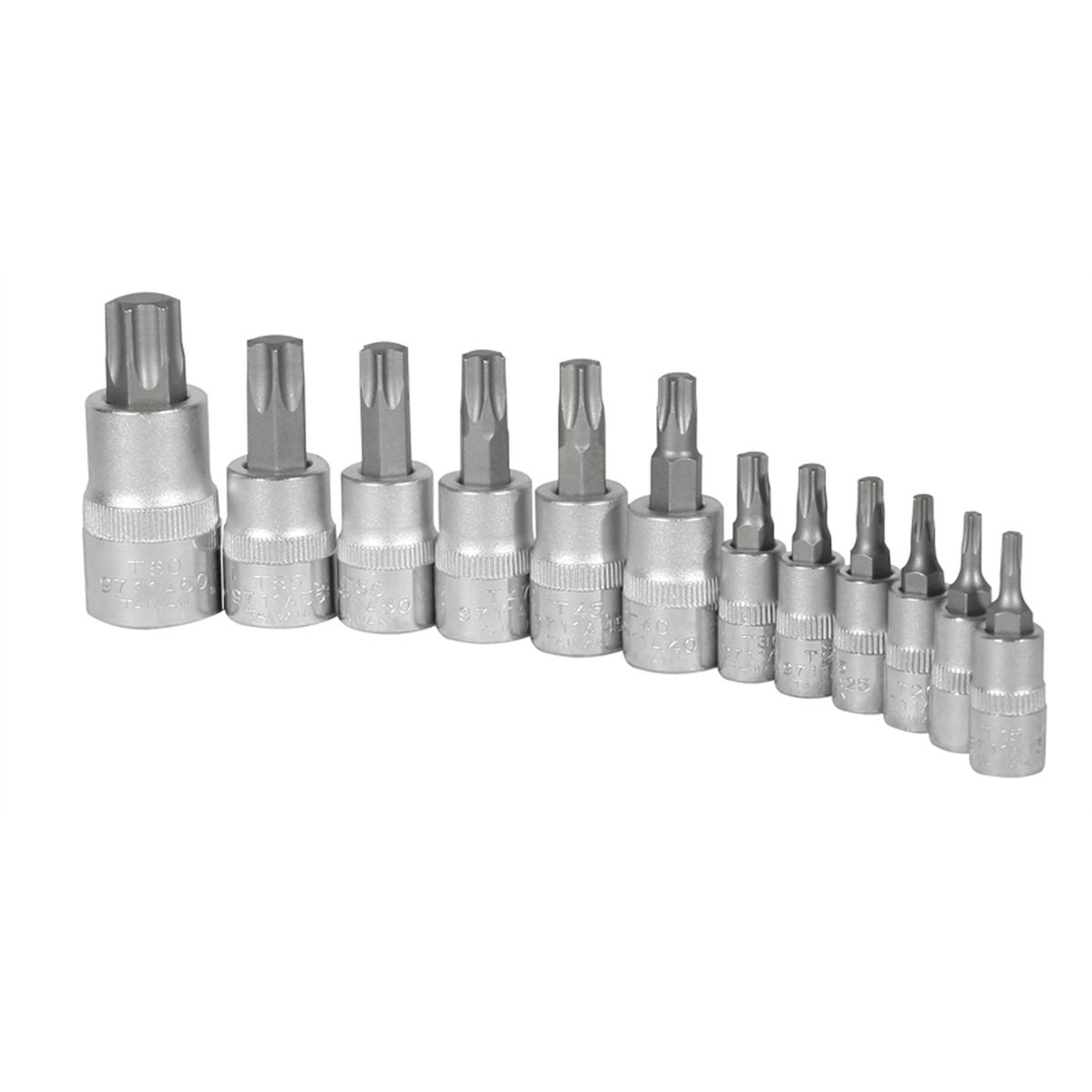 Internal Star Bit Socket Set, 12 Piece