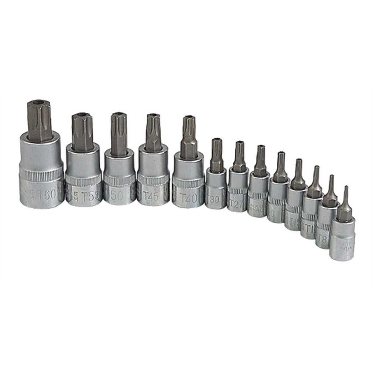 (image for) TAMPERPROOF STAR SOCKET SET, 13 PC.