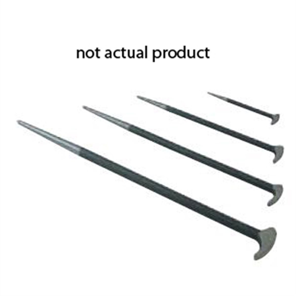 Hook & Point Steel Pry Bar 6 Inch