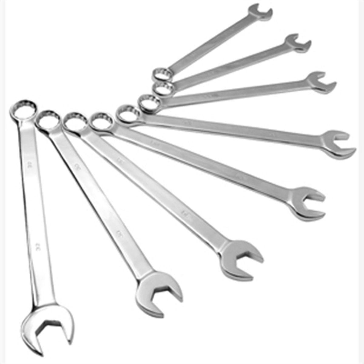 8 piece metric VGroove Combination Wrench set Sunex International