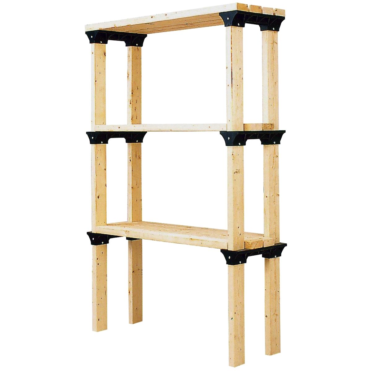 Shelf Link, six pack - black