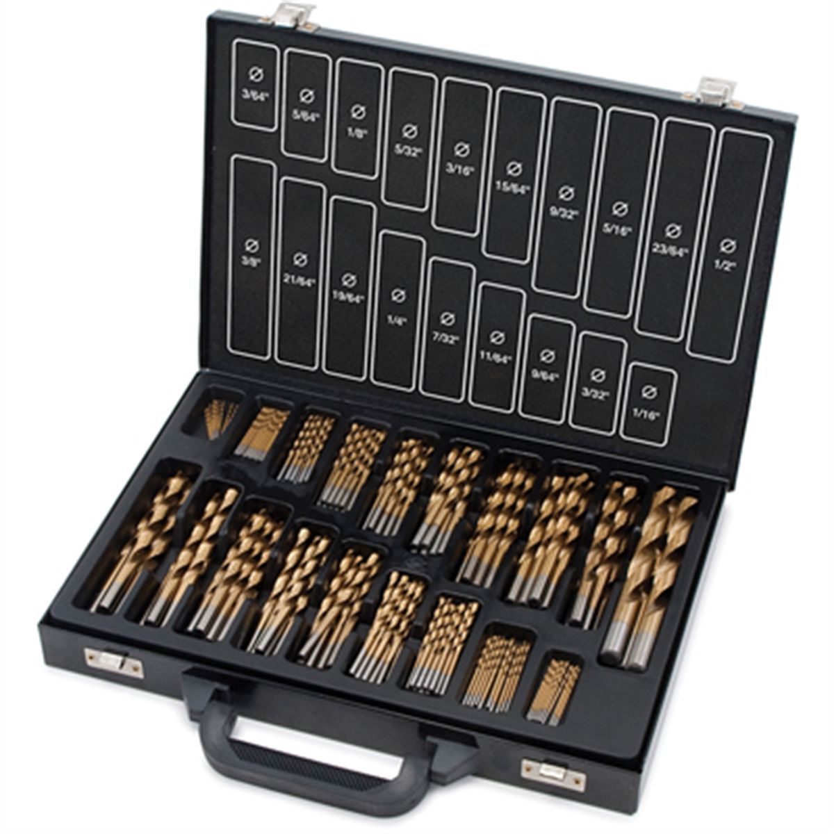 TITANIUM COATED DRILL BIT SET
