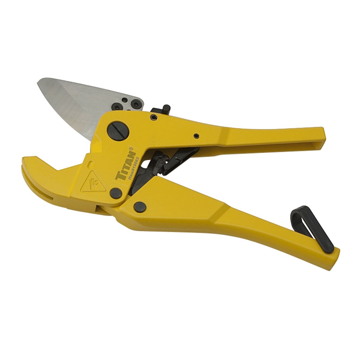 Ratcheting PVC Pipe Cutter