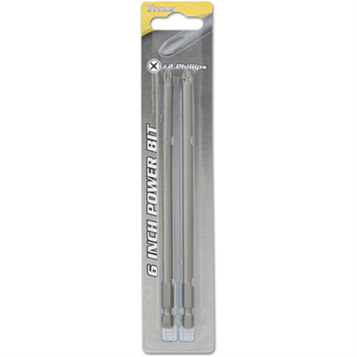 2pc #2 Phil 6" Power Bits
