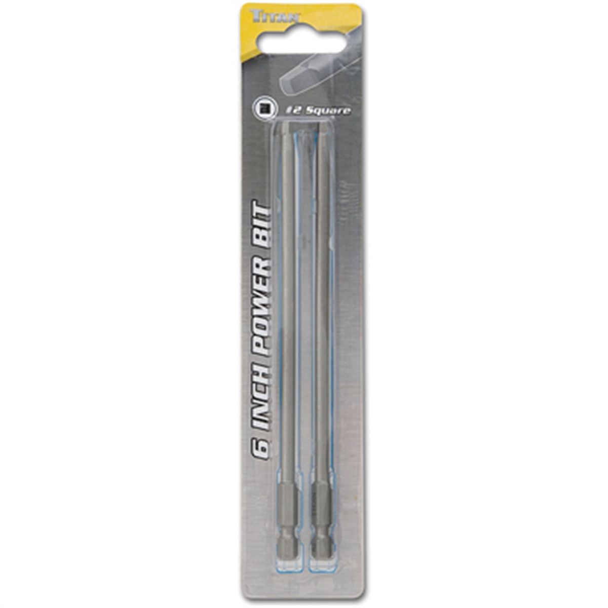 2pc #2 Sq drive 6" Power Bits