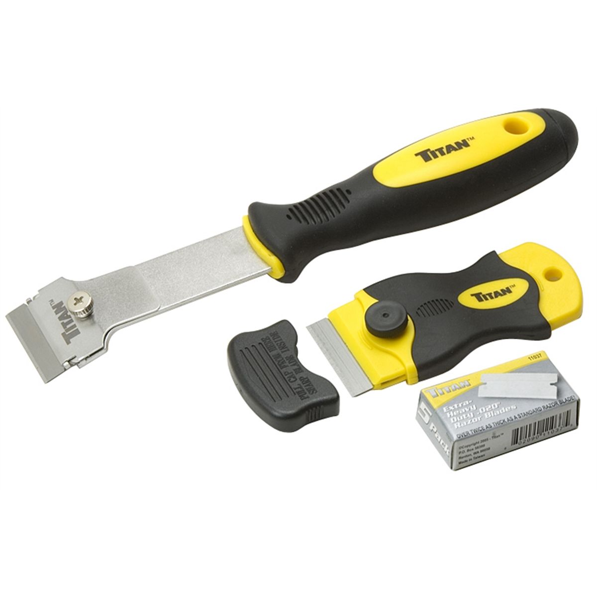 Titan 17002 - 2 Piece Multi Purpose Razor Scraper Set