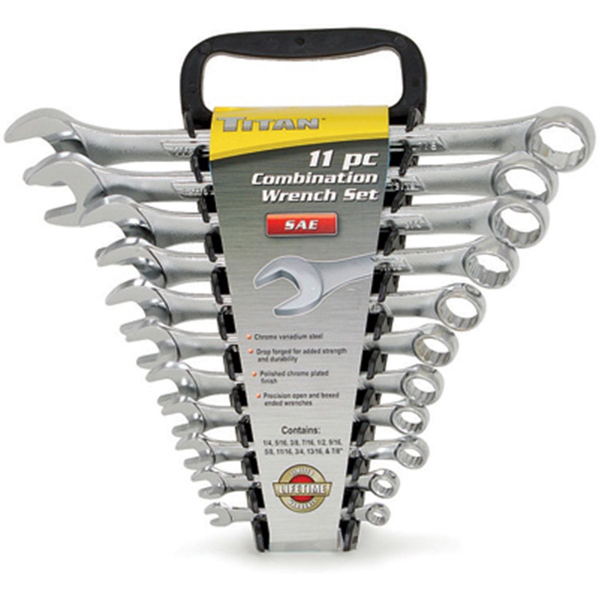 11PC SAE COMBO WRENCH SET