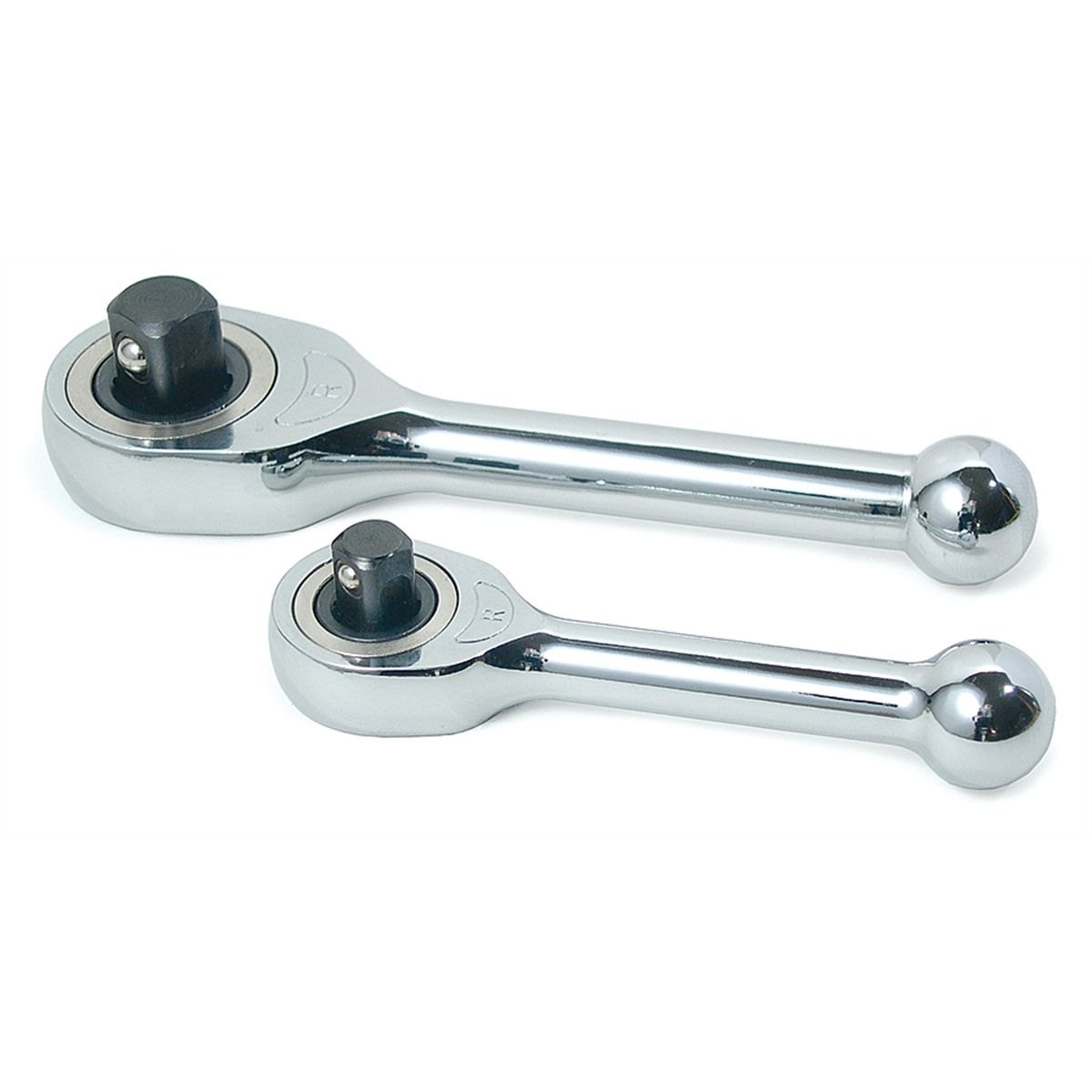 1/4 In & 3/8 In Dr Micro Gearless Ratchet Set 2Pc
