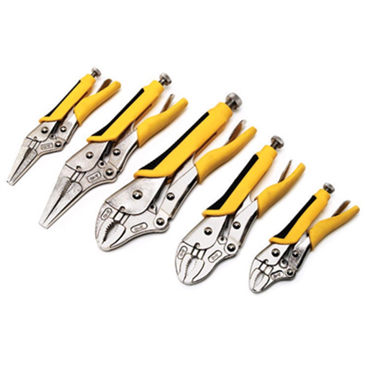 5pc Locking Pliers Set