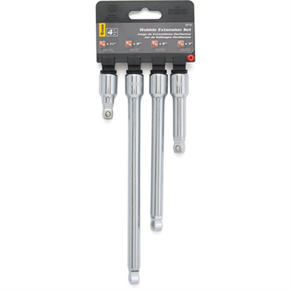 4pc 3/8" Dr Wobble Extnsion St