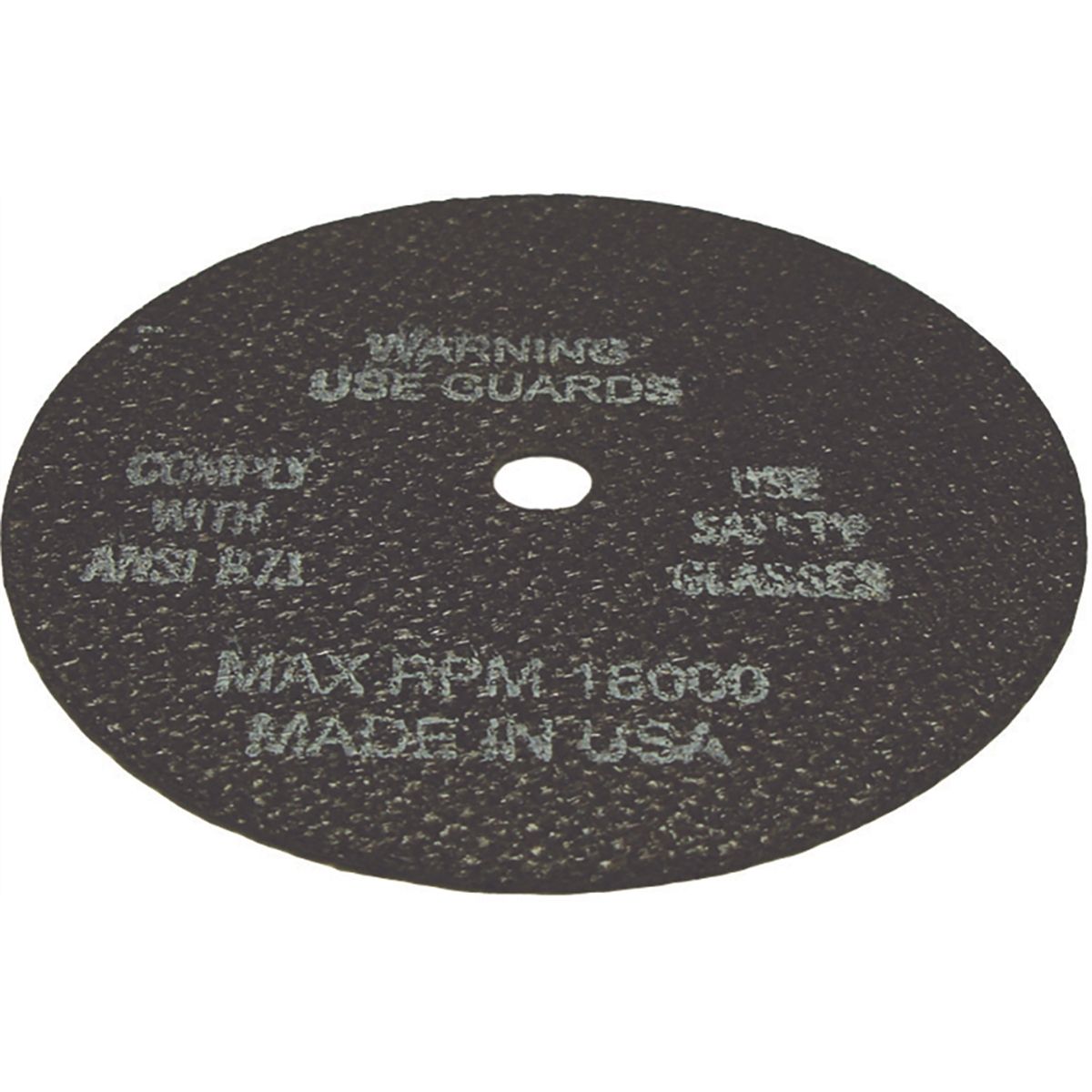 Cut Off Wheel 3" x 3/32" x 3/8", USA Made