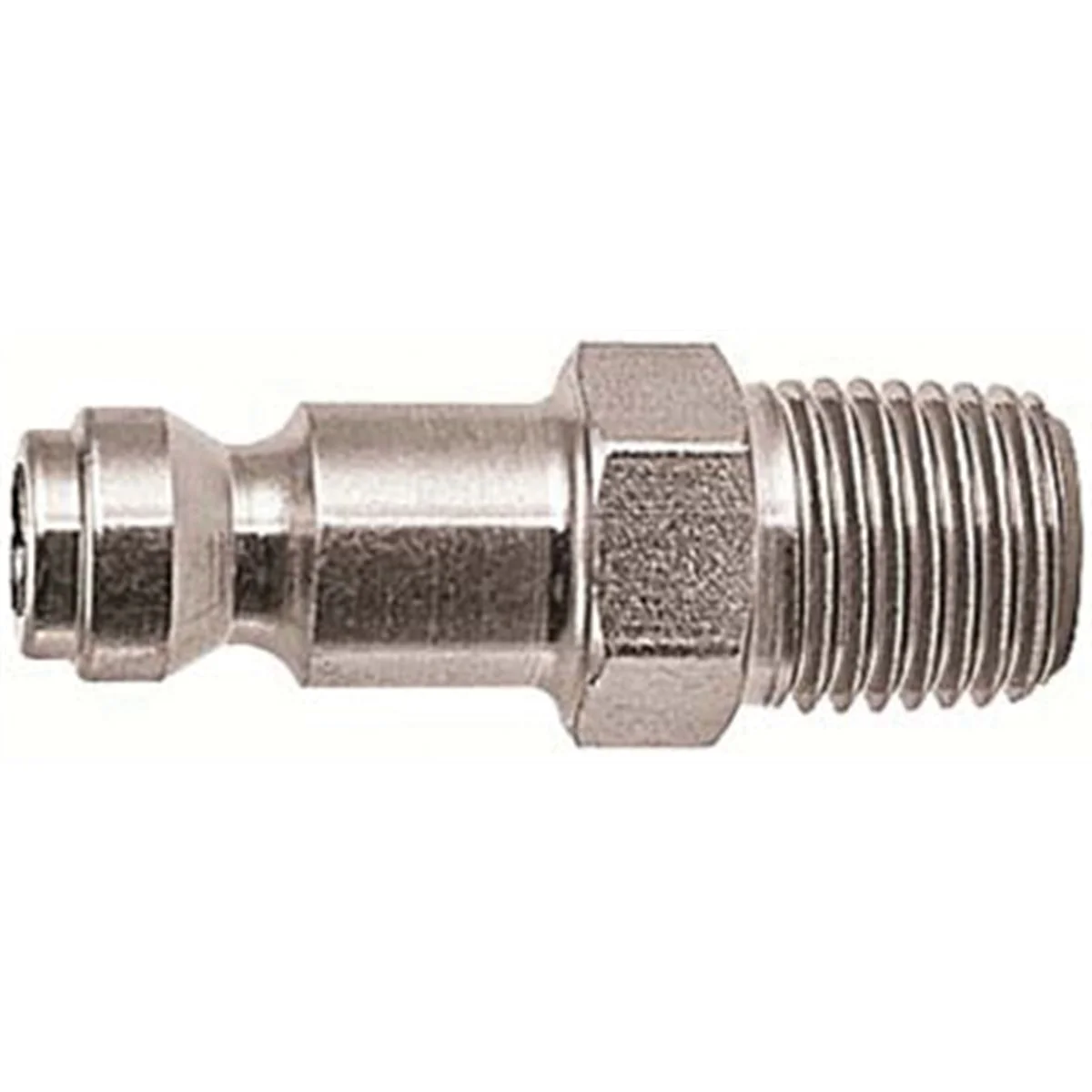 Auto Type C Male Plug 1/4" Body 1/4" NPT