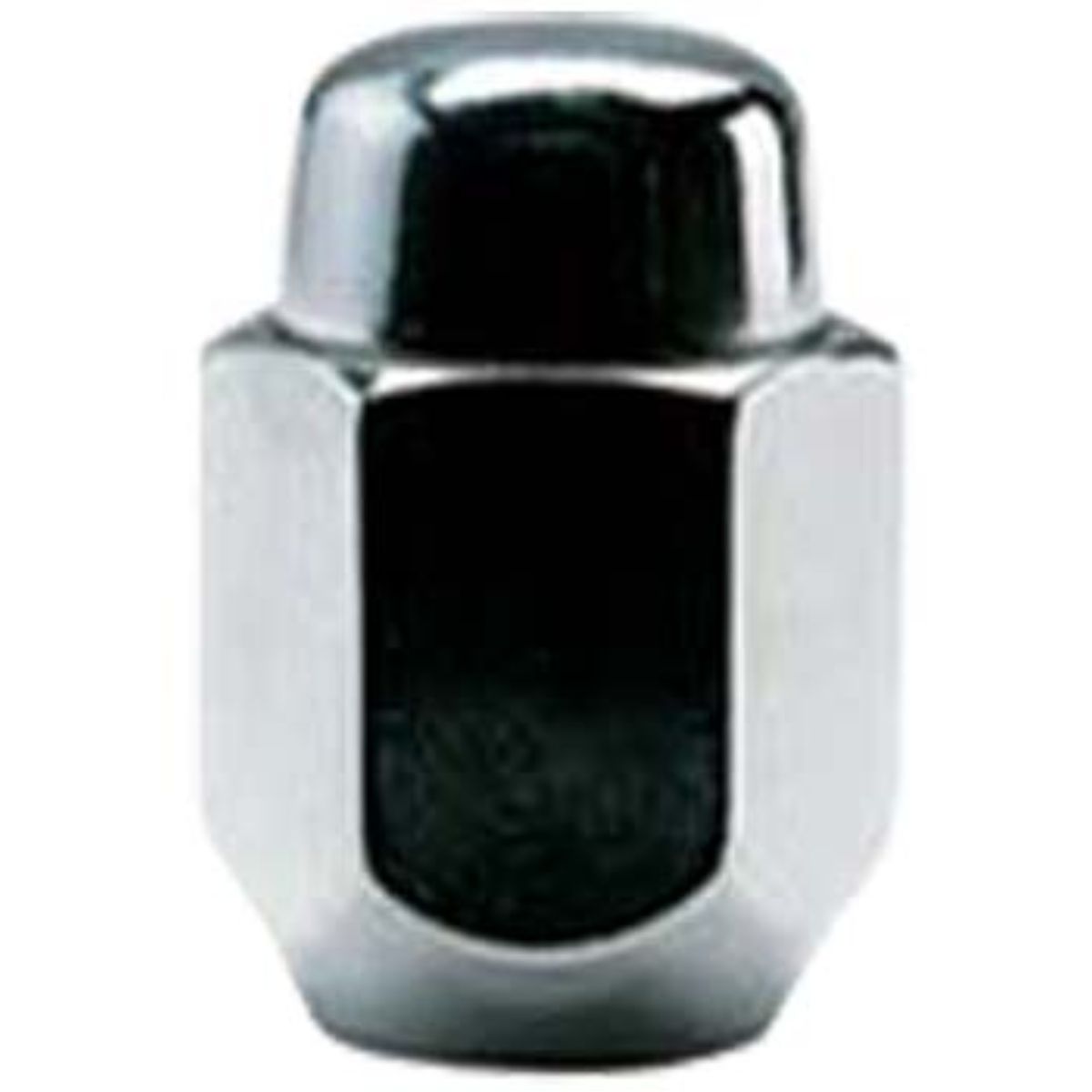 2-Piece Acorn Heat Treated Chrome Wheel Lug Nut