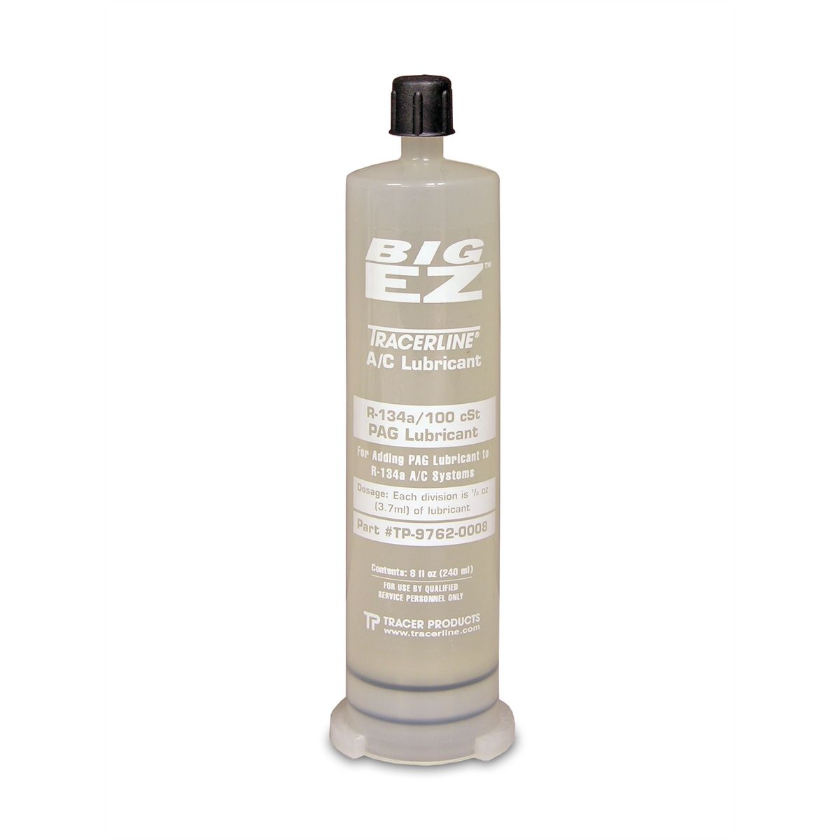 BigEZ Multi-Dose PAG Oil Cartridge 100 cSt Viscosity 8 Oz