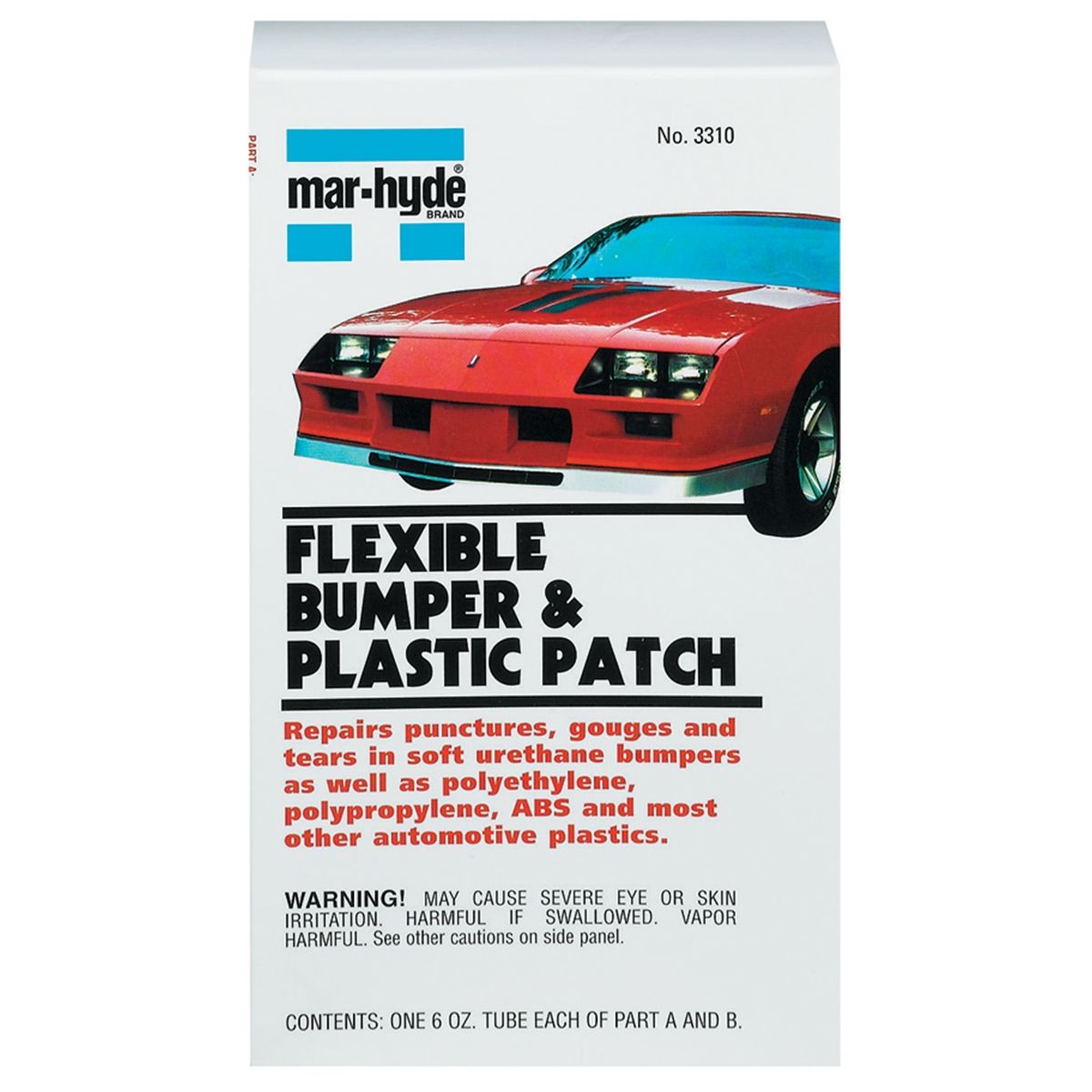 N/A - Flexible Bumper & Plastic Patch Kit