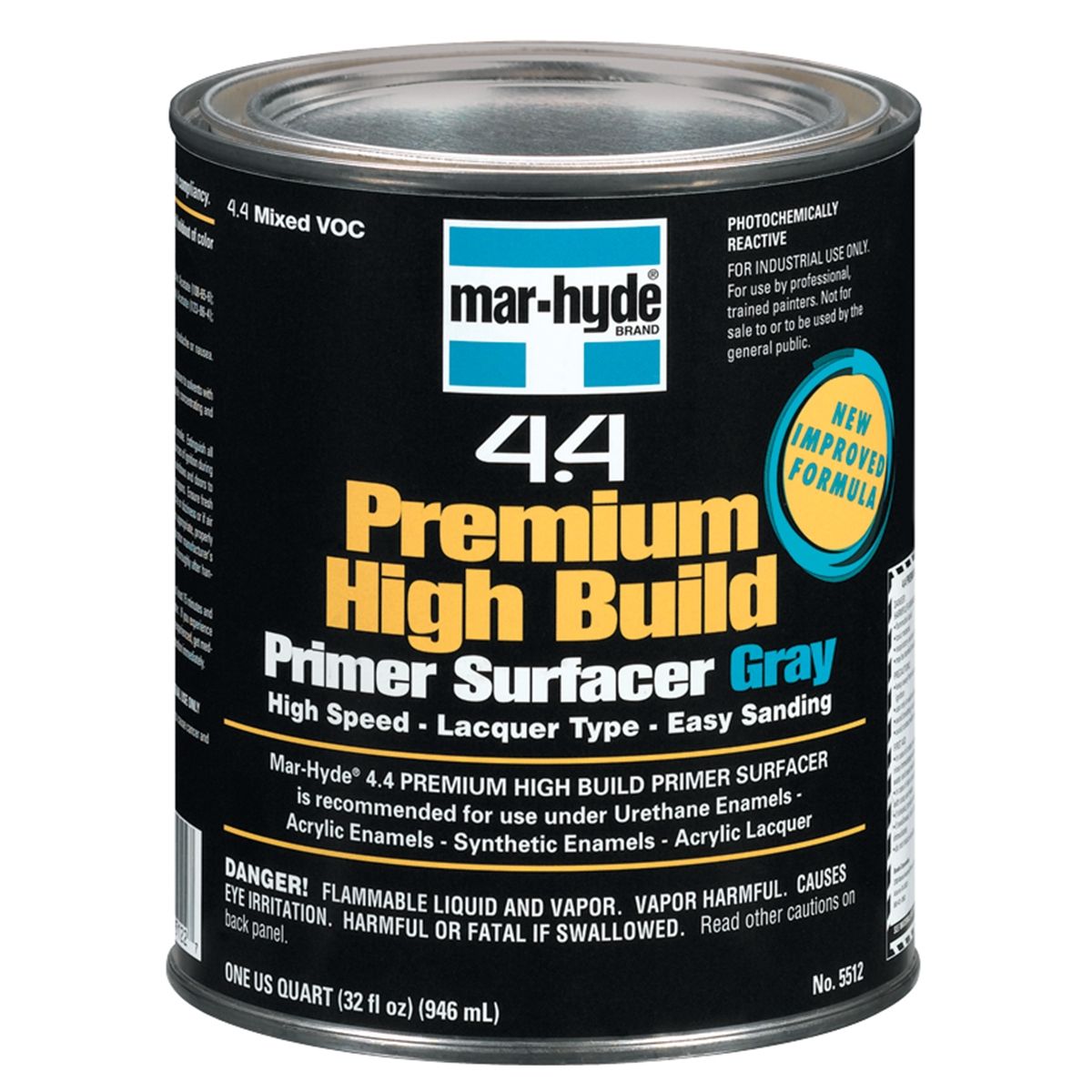 Premium High Build Primer Surfacer - Gray - Quart