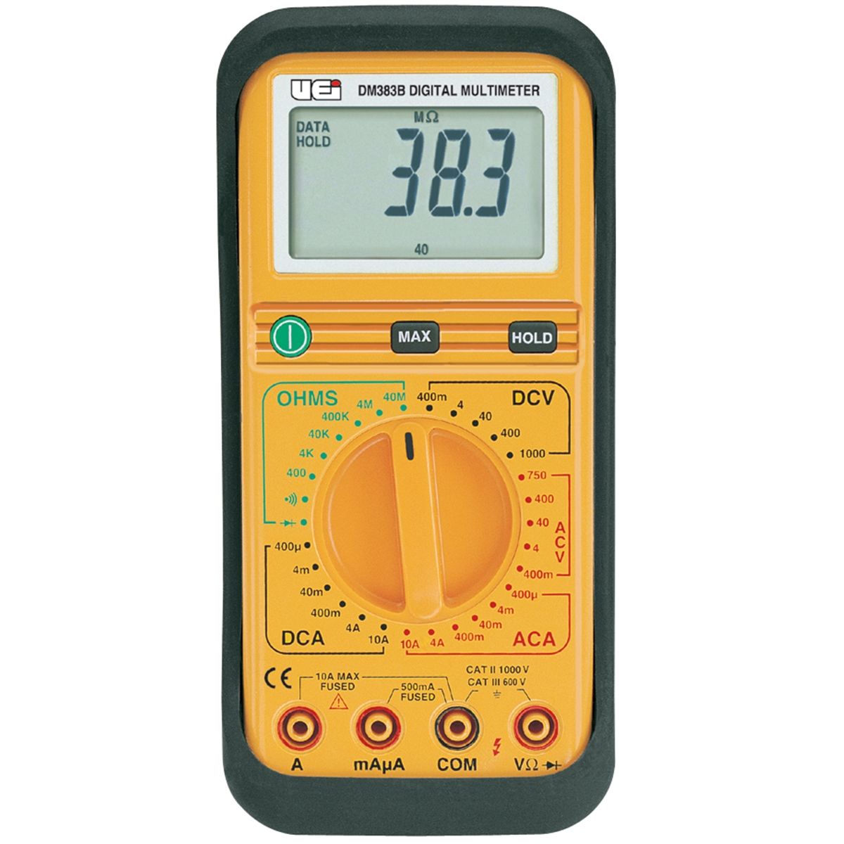 Multimeter - Rugged Digital w/ Protective Boot