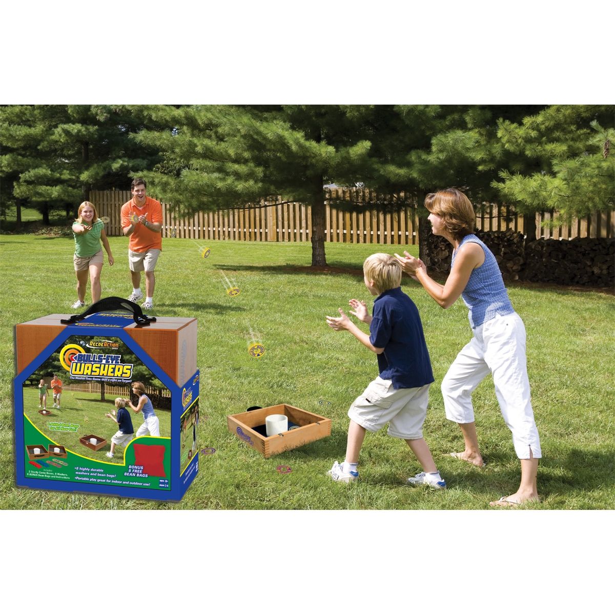 Fundex Bulls-Eye Washers, Wtih 8 Washers included
