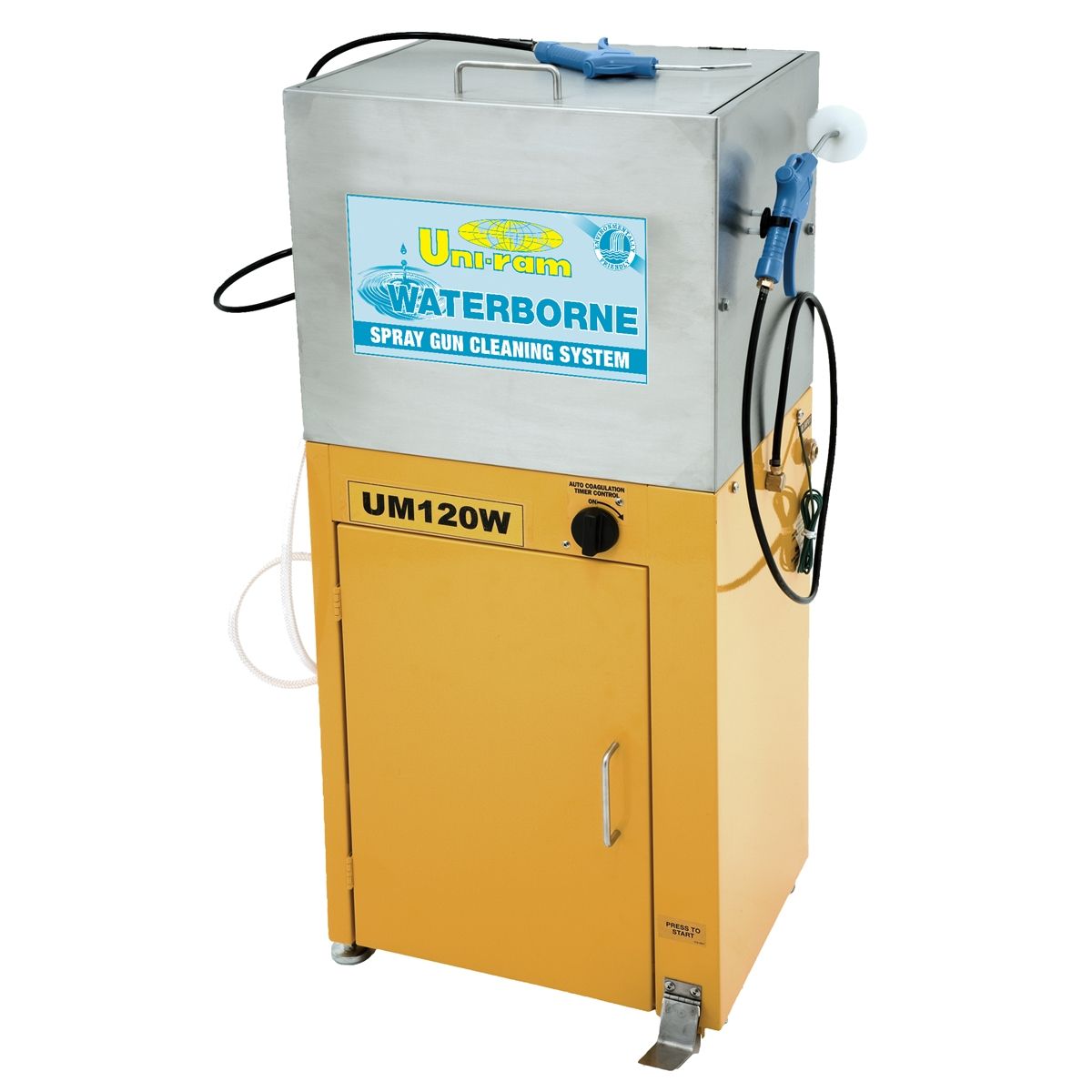 Uni-Ram UM120W Manual Water Base Gun Cleaner w/ Wa...