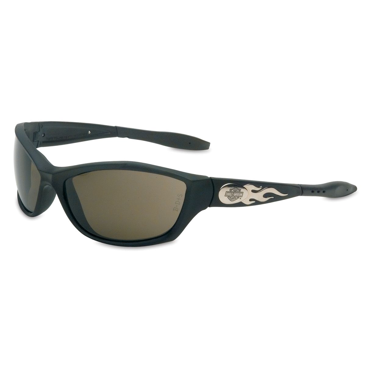 Harley Davidson Safety Glasses with Black Frame and Gray Lens