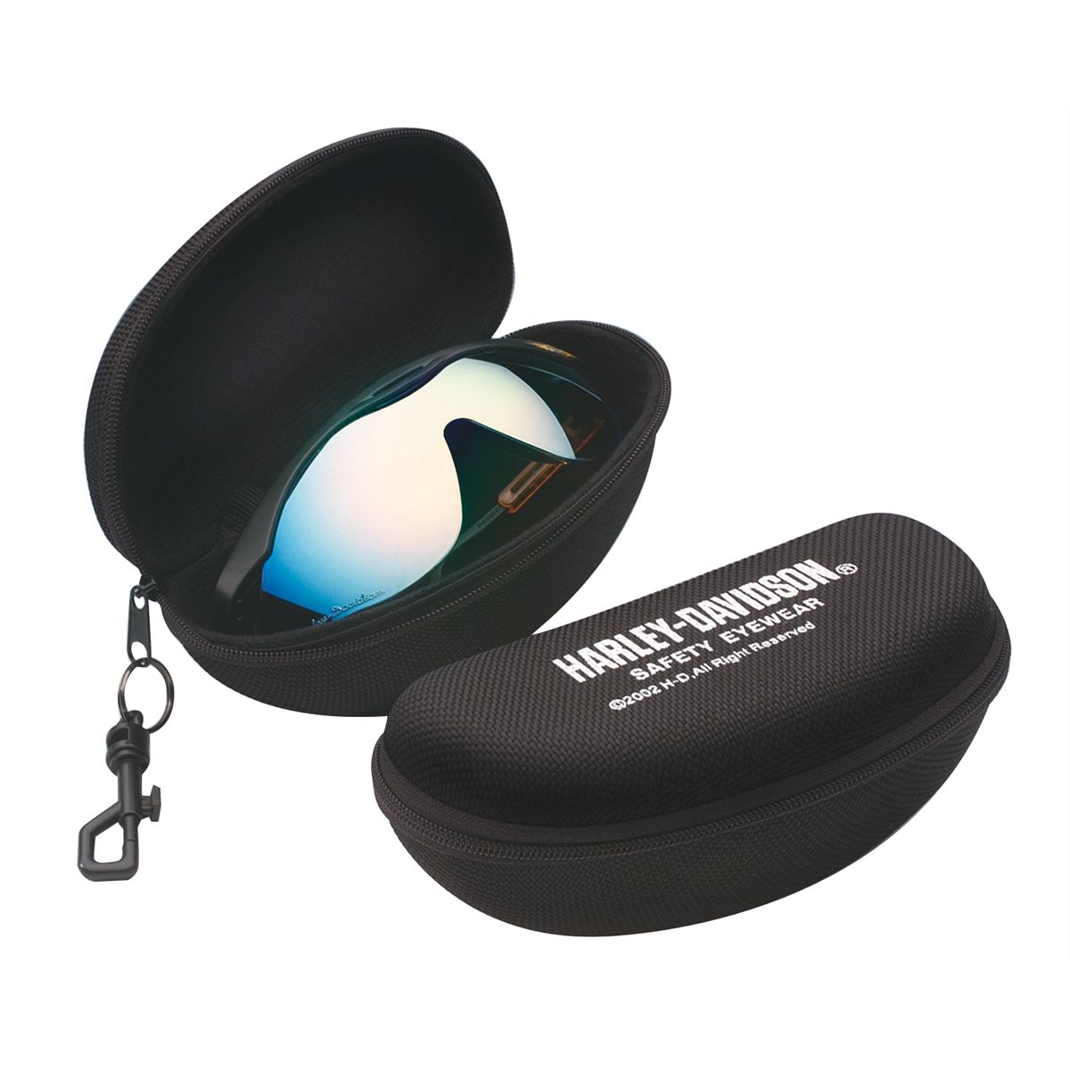 Harley-Davidson Zipper Eyewear Case with H-D logo