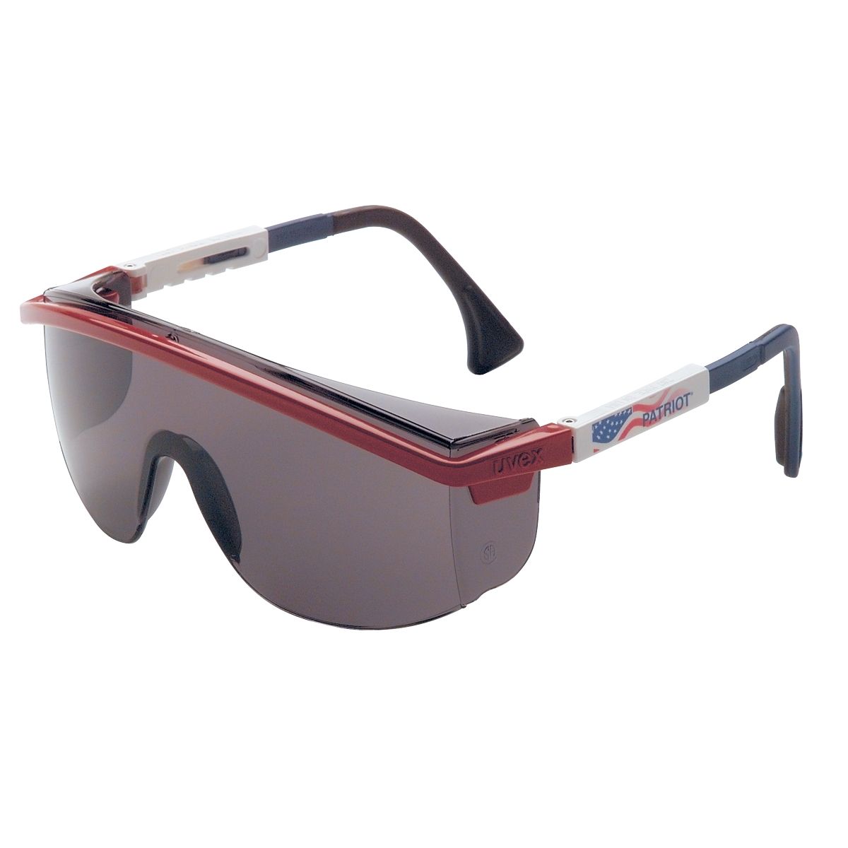 Duoflex Safety Glasses - Astrospec 3000 - Patriot/Gray Lens