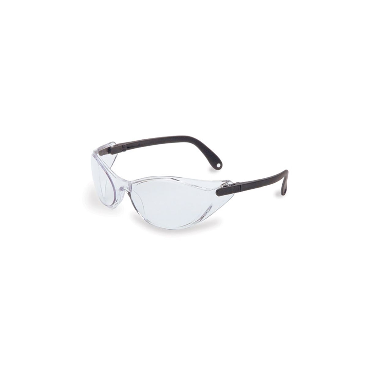 Safety Glasses - Bandido - Black - Clear Lens