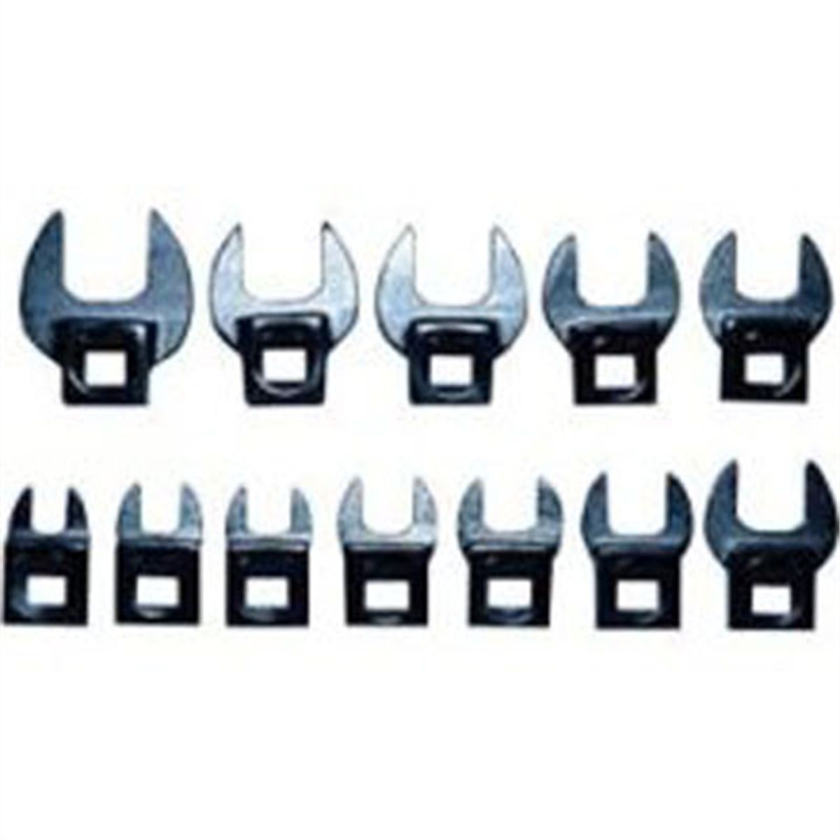 3/8 In Dr Metric Crowfoot Wrench Set 12-Pc