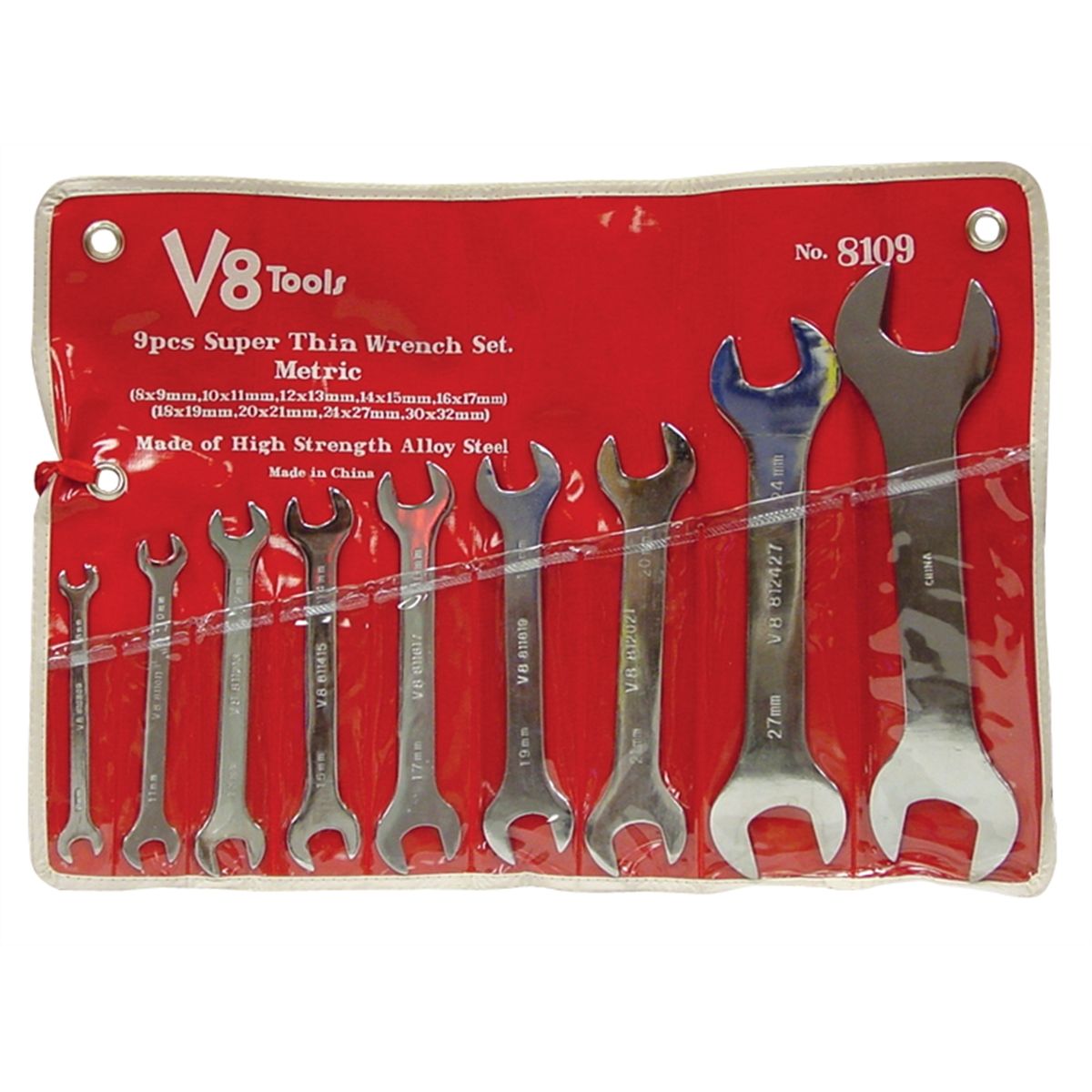 Laser Tools 6939 Stubby Wrench Spanner Holder Set 3pc-contient 25 clés