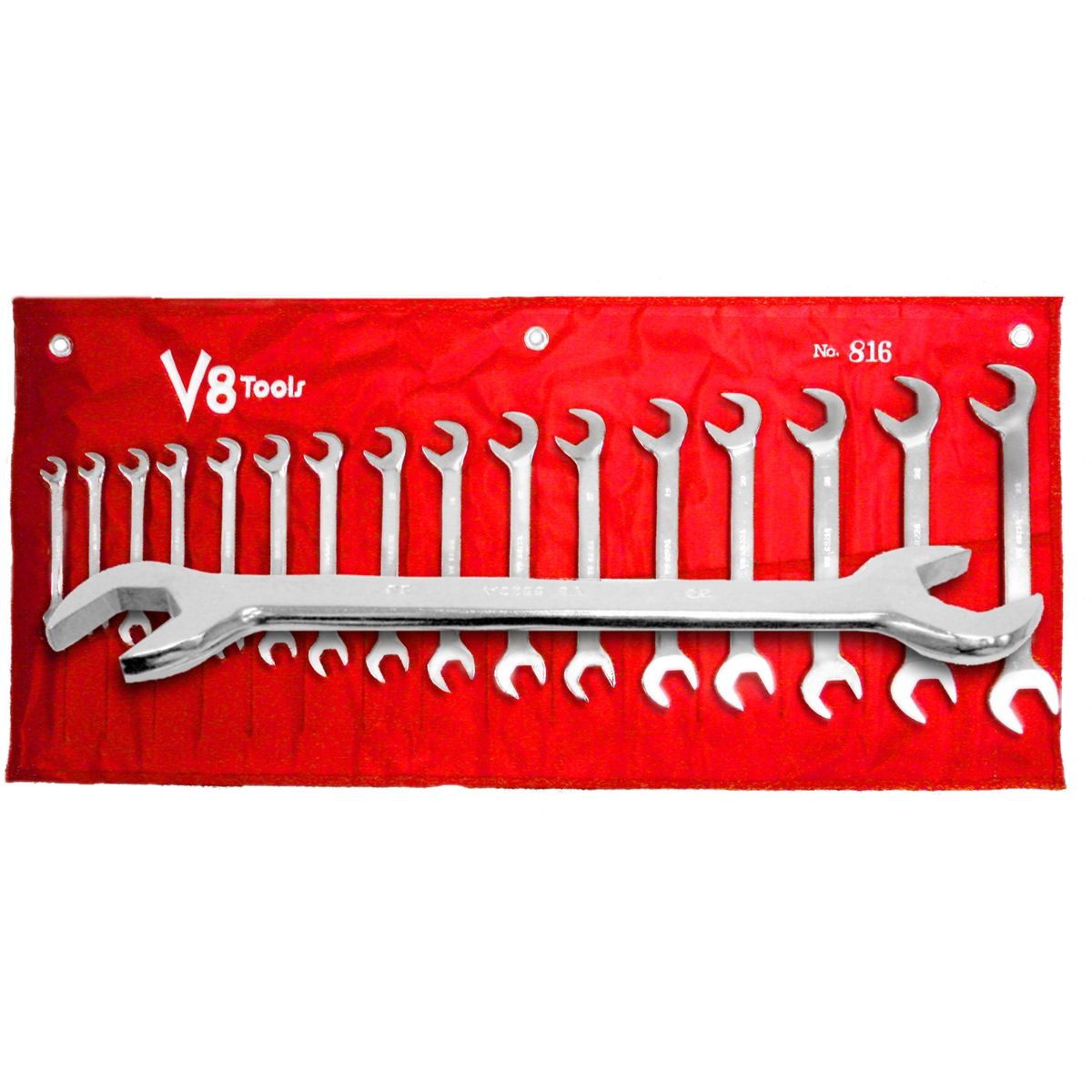 Angle Head Wrench Set - 16 Pc Metric