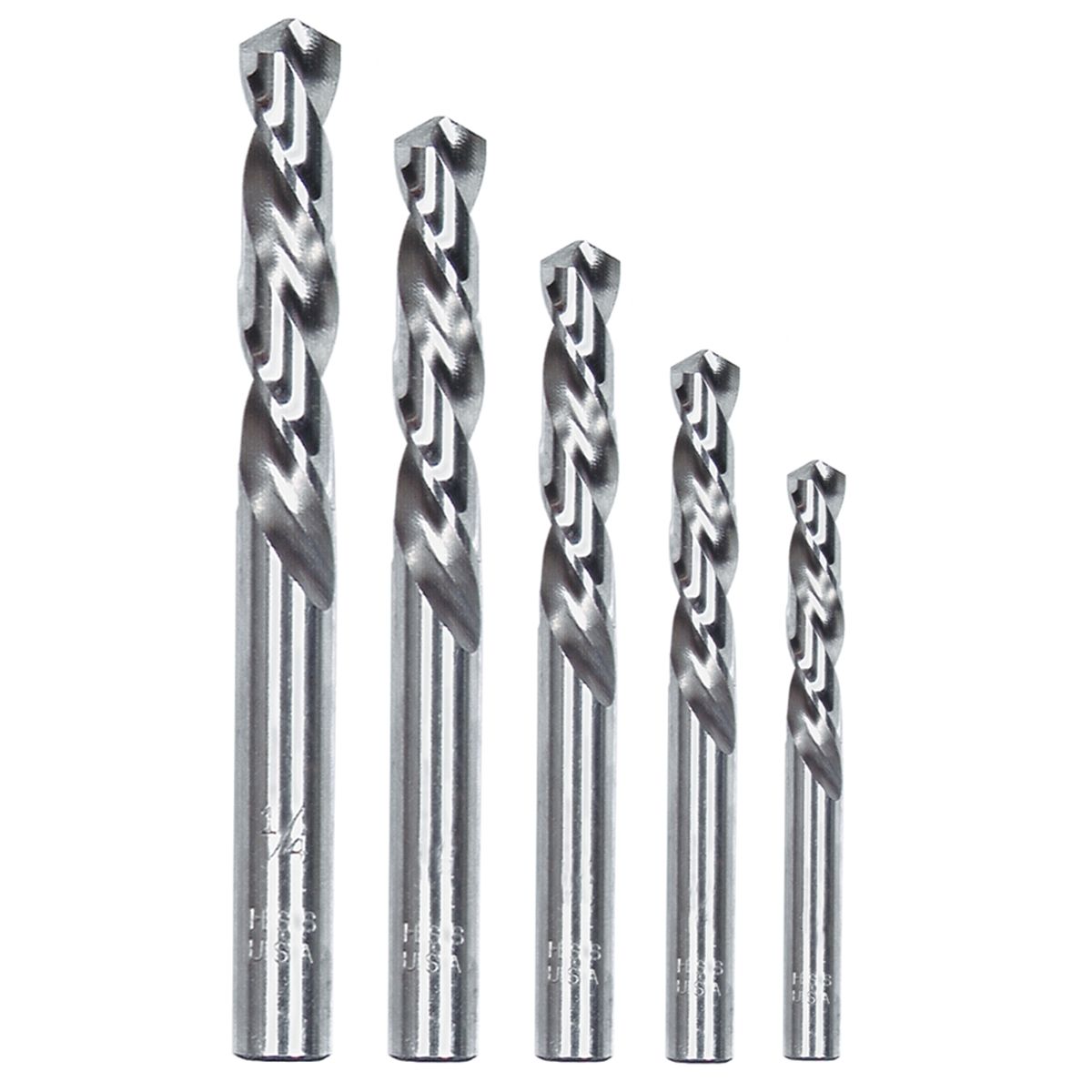 c. Vermont American 13484 Left Hand Drill Bit Set - 1/8 - 3