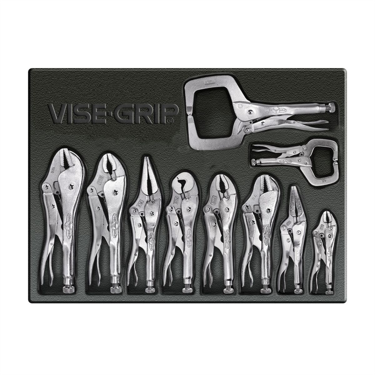 Vise Grip (Irwin) 1078TRAY 10-Piece Locking Pliers Set