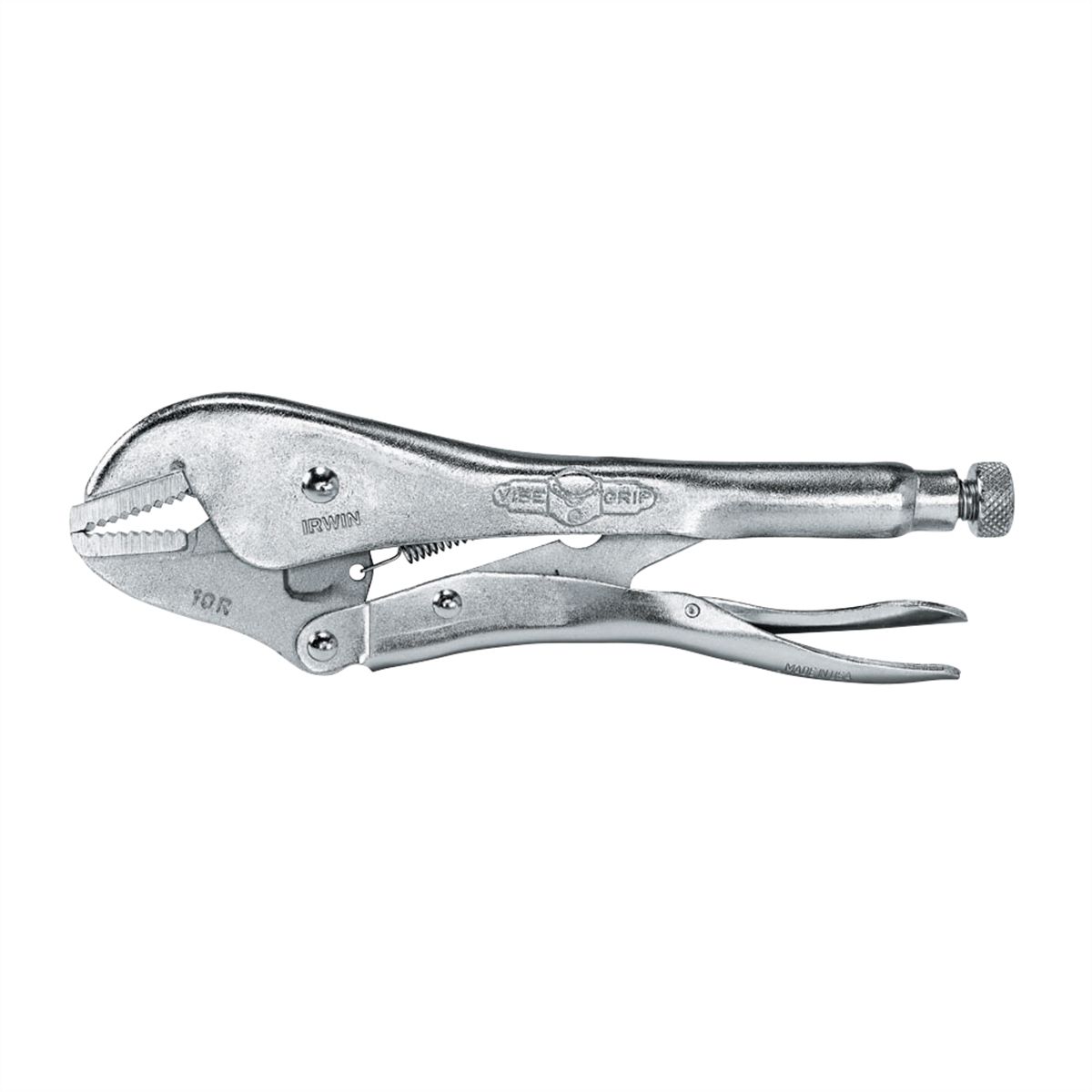 Vise Grip 10CR 10-Inch Adjustable Curved Jaw Locking Pliers