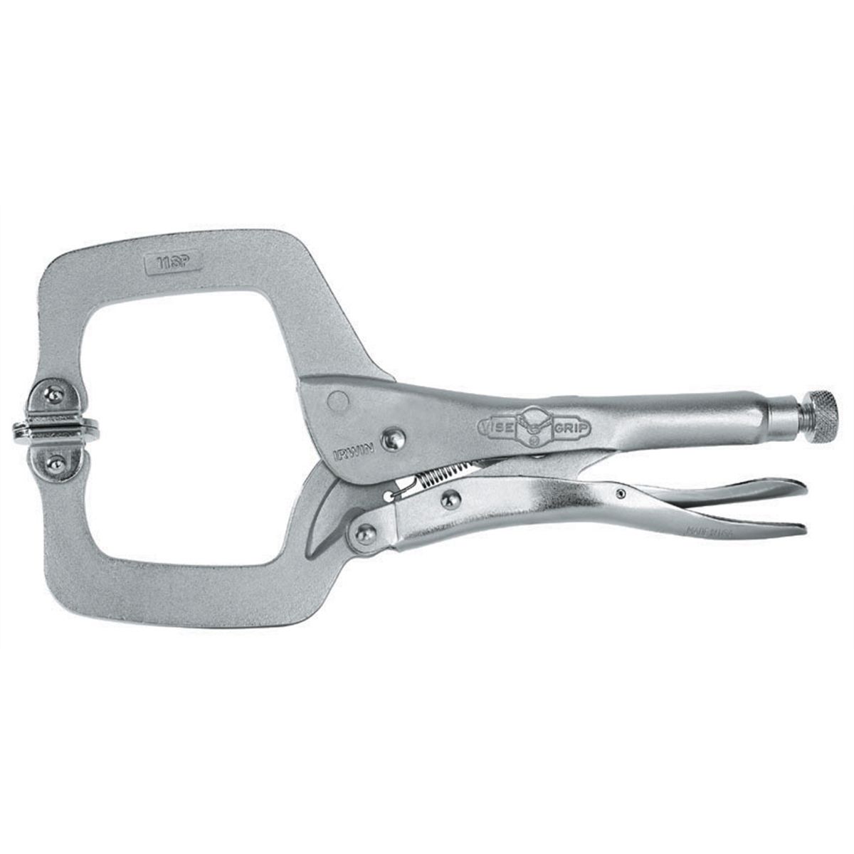 Swivel Tip Locking C Clamp w/ Pad 11 Inch VGP11SP