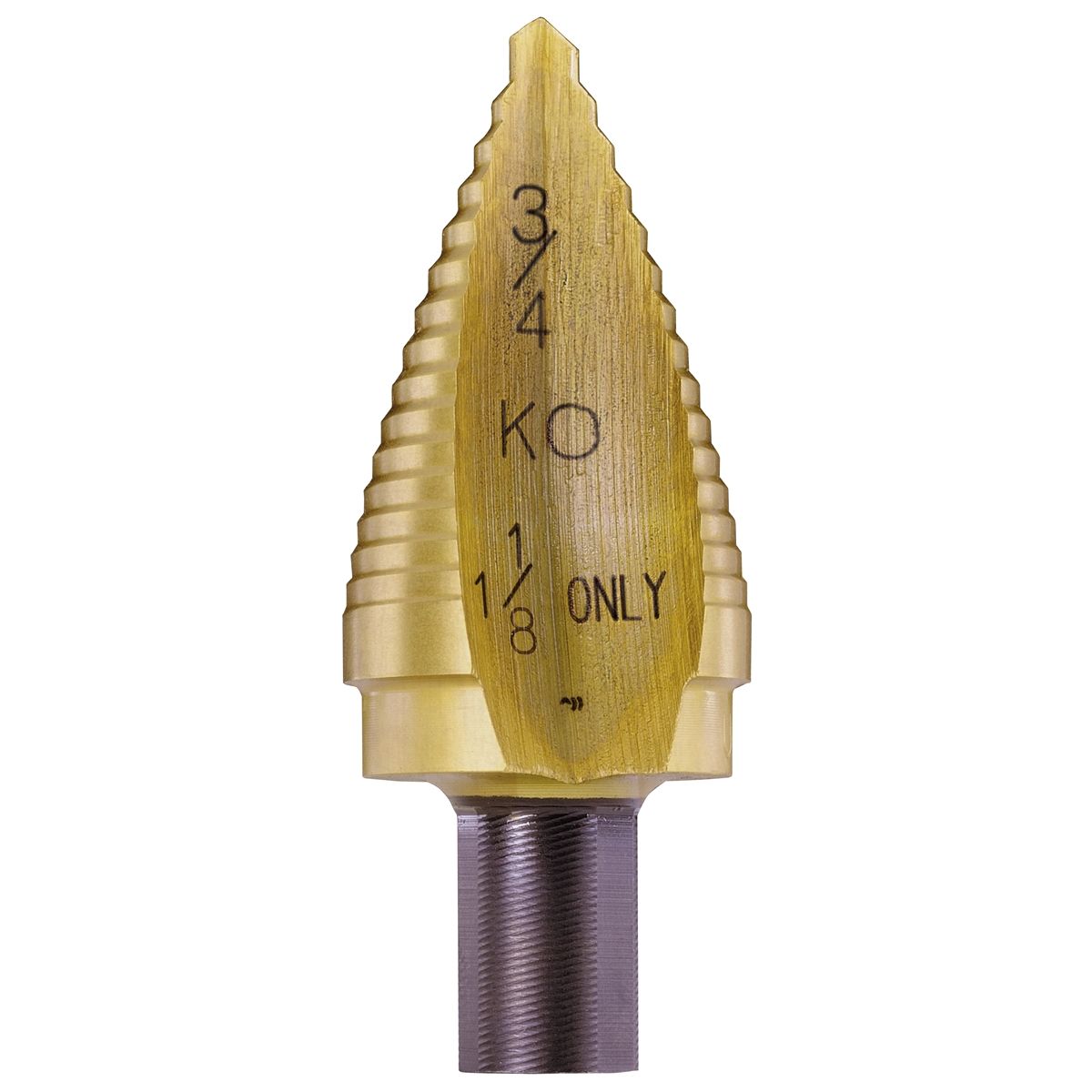 Titanium Self-Starting/Hole Enlarging Step Drill 1-1/8 In