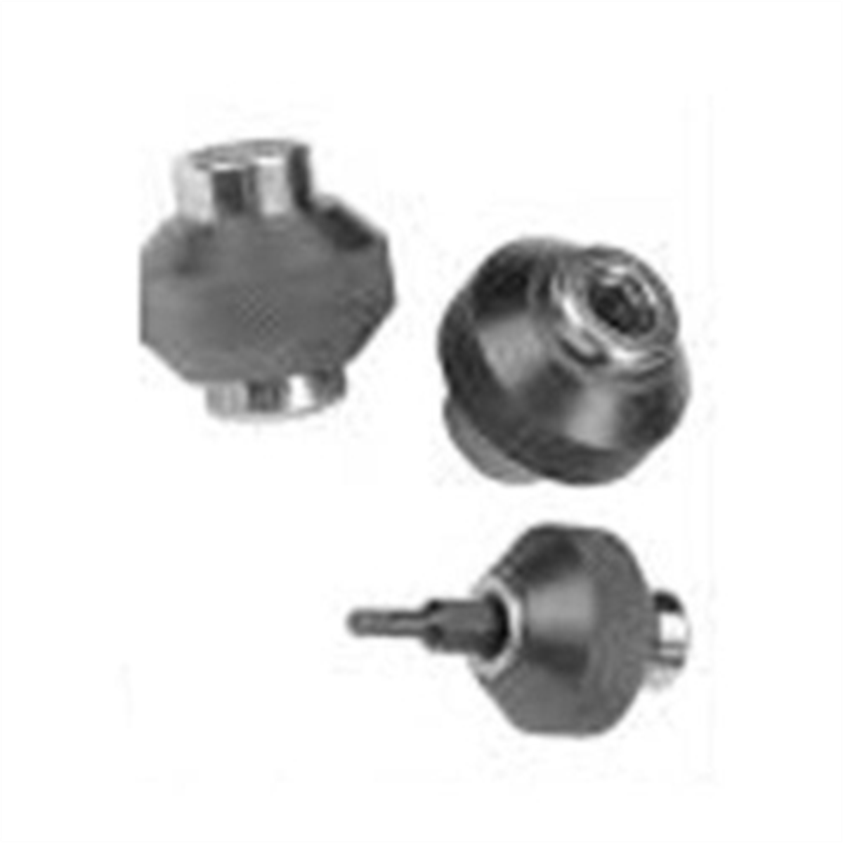 1/4 Inch Hex Close Quarters Bit Holder Chrome