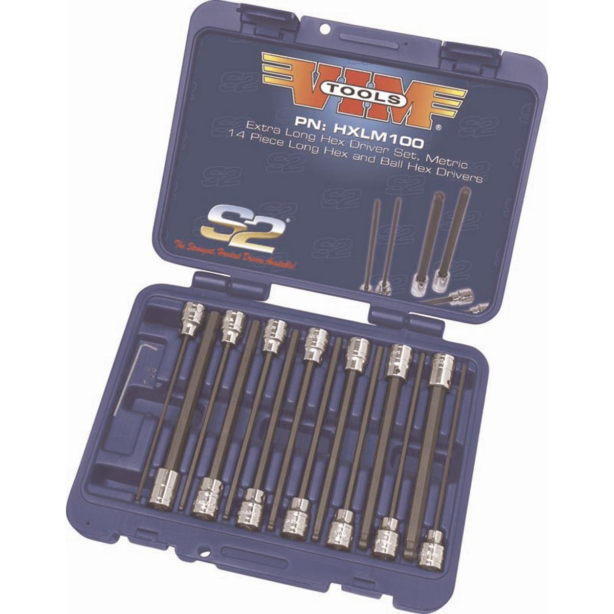 Genius Tools 16PC 1/4 & 3/8 Dr Metric Wobble Hex Bit Socket Set BS-2316WH Genius Tools 16PC 1/4 & 3/8 Dr Metric Wobble Hex Bit Socket Set BS-2316WH