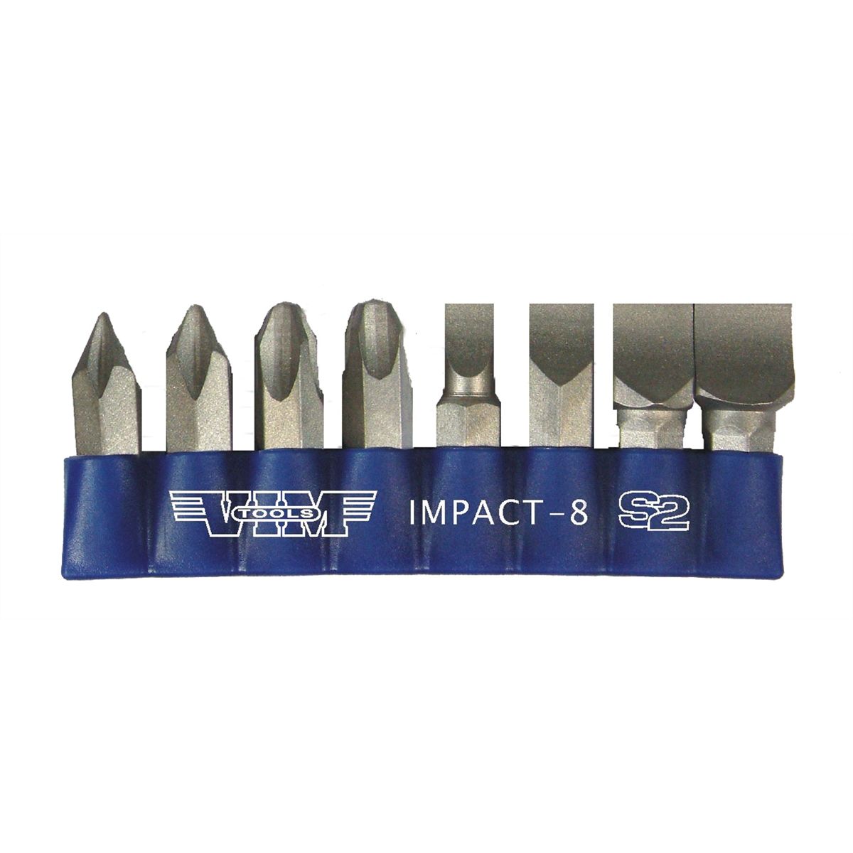 Impact Driver Quality S2 Bit Set - 8-Pc