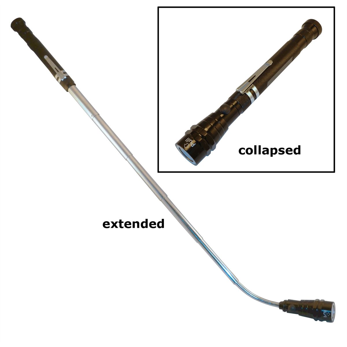 Led Inspection Light and Magnetic Pick-up Tool