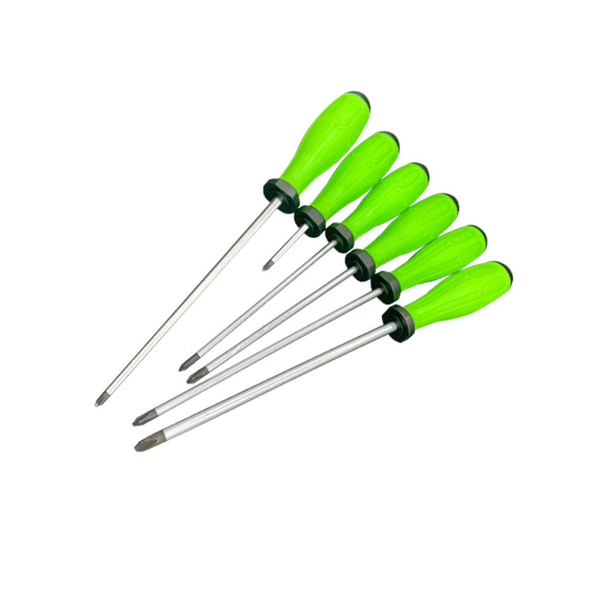 6 PC. PHILLIPS/FLAT SCREWDRIVER SET