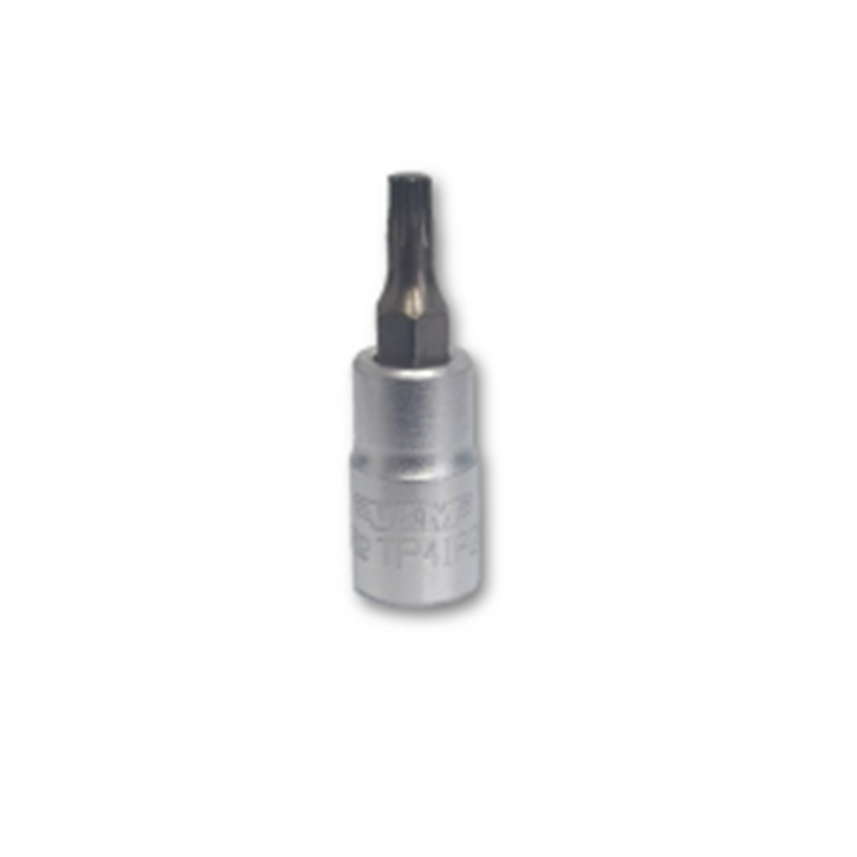 6 Pt Torx Plus Bit,Satin 1/4 sq dr holder