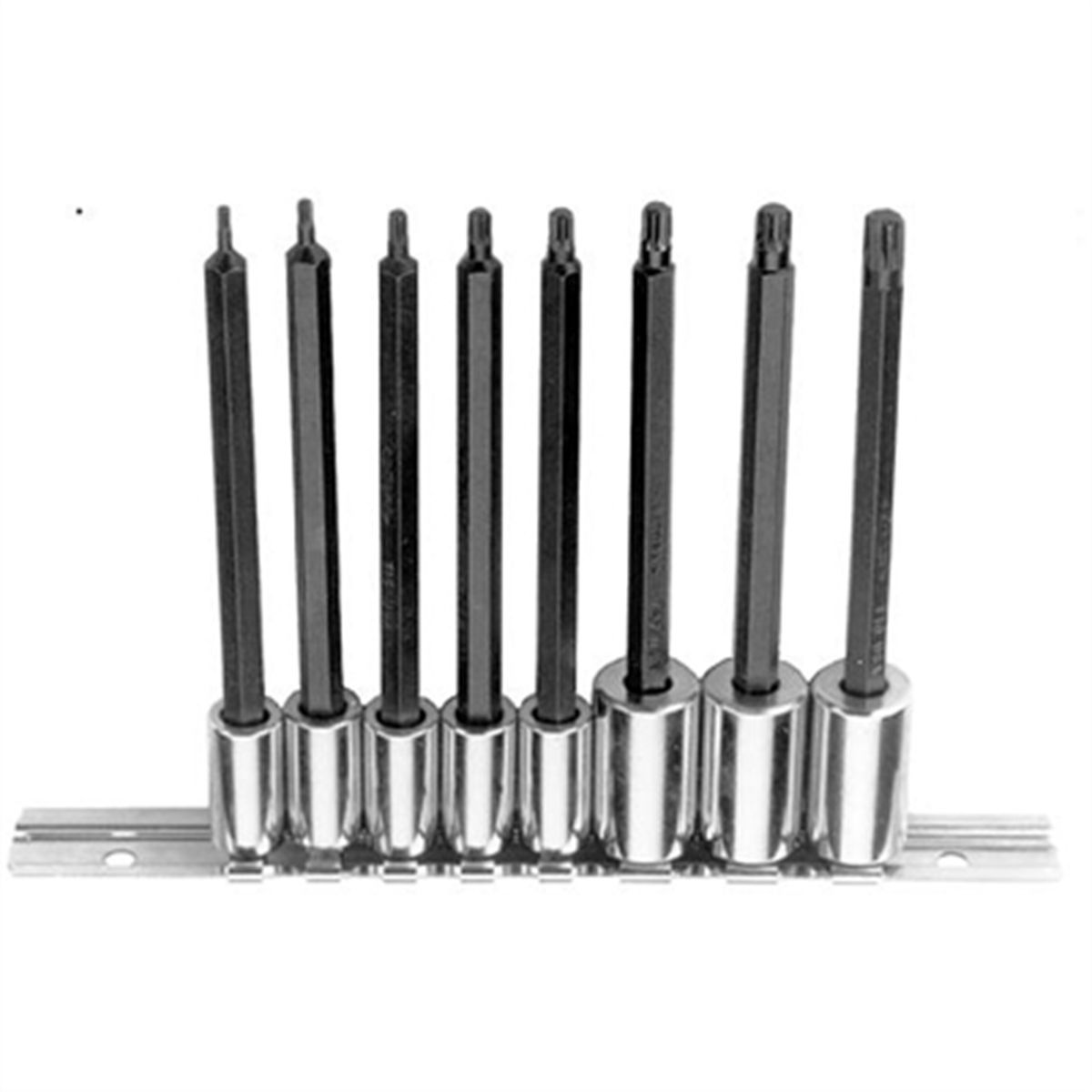 8PC TORX SET 4 LONG CHROME