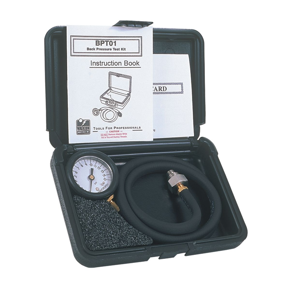 Back Pressure Test Kit