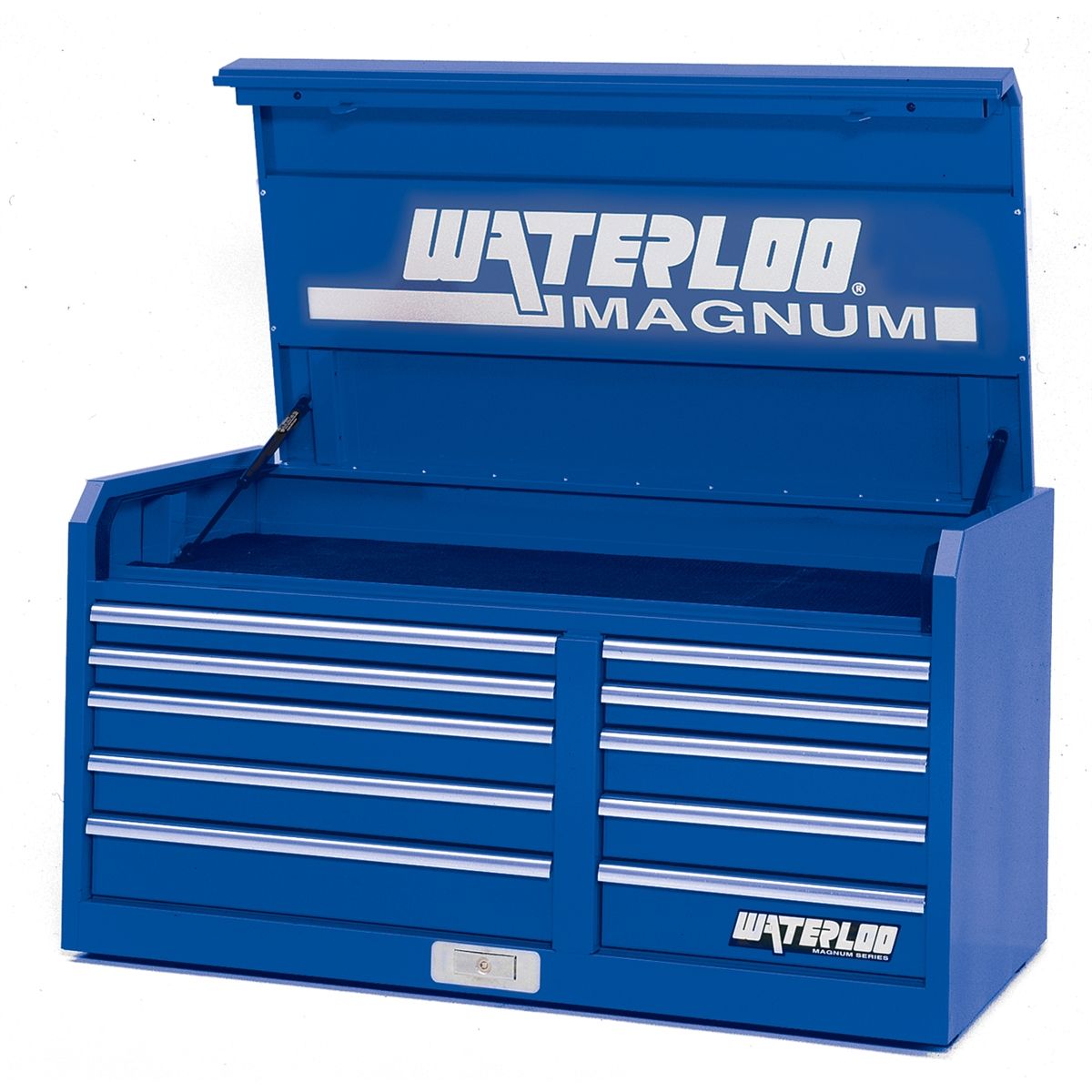 Magnum Series 10-Drawer Chest - 46 In W - Blue