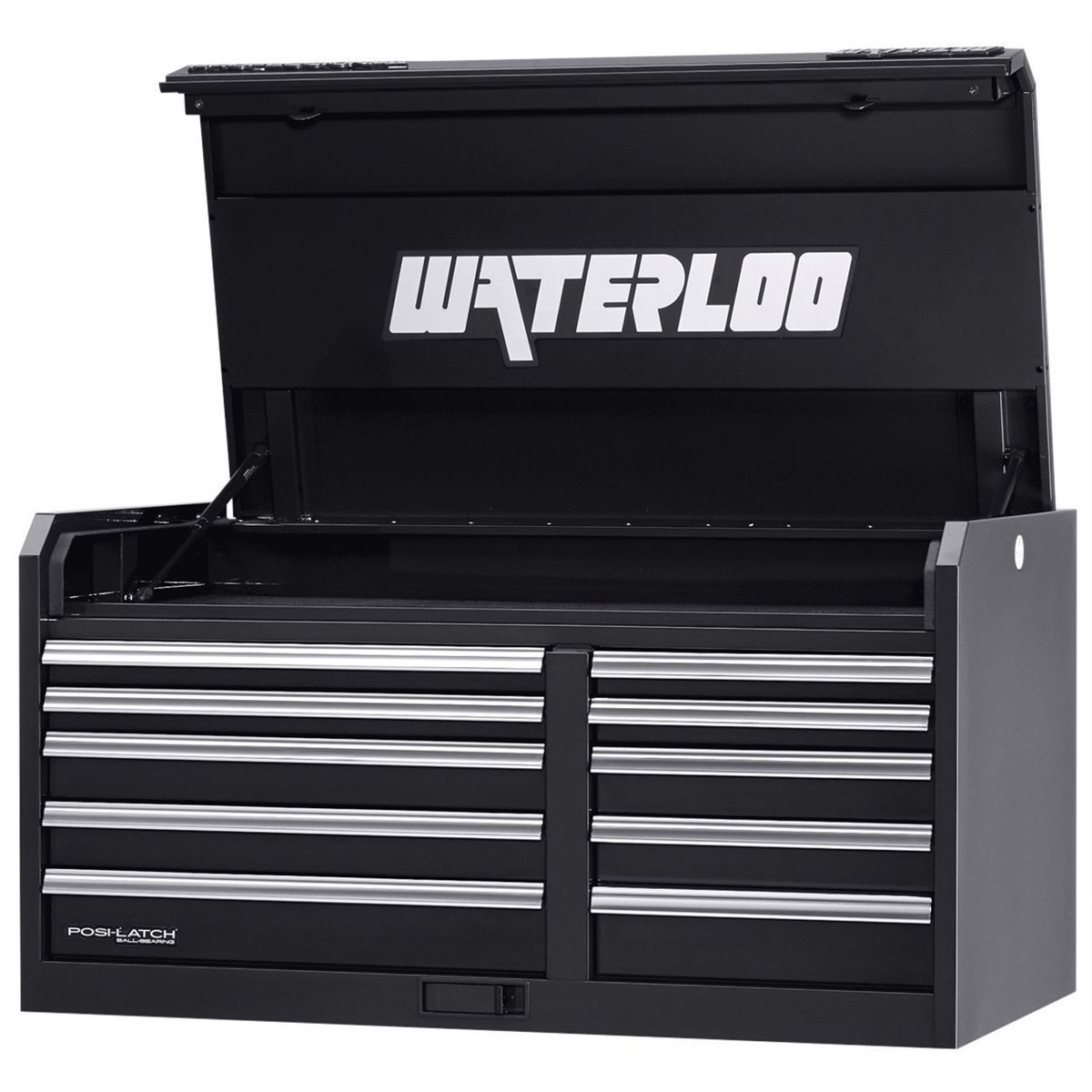 46" Wide x 24" Deep 10-Drawer Chest - Black