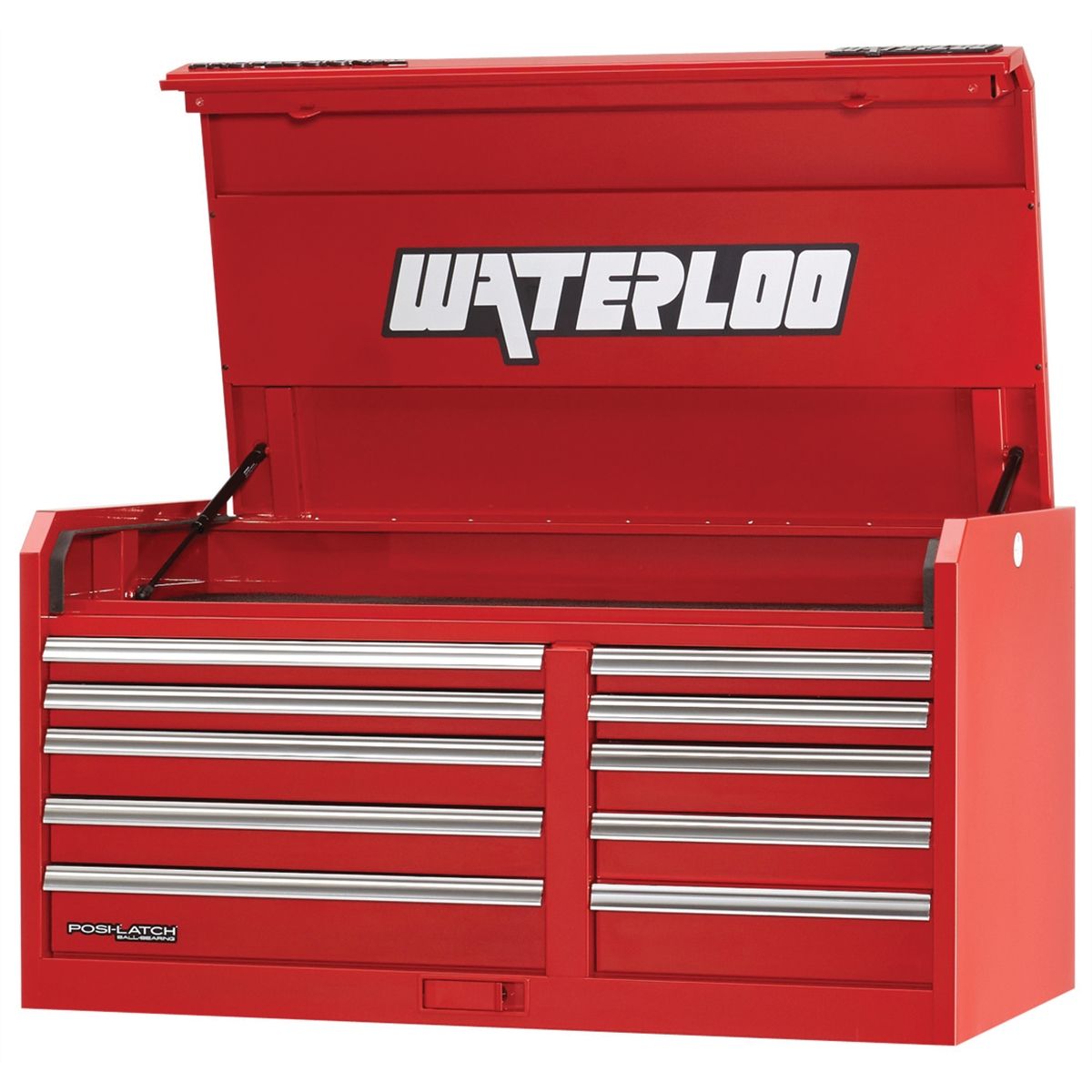 46" Wide x 24" Deep 10-Drawer Chest - Red