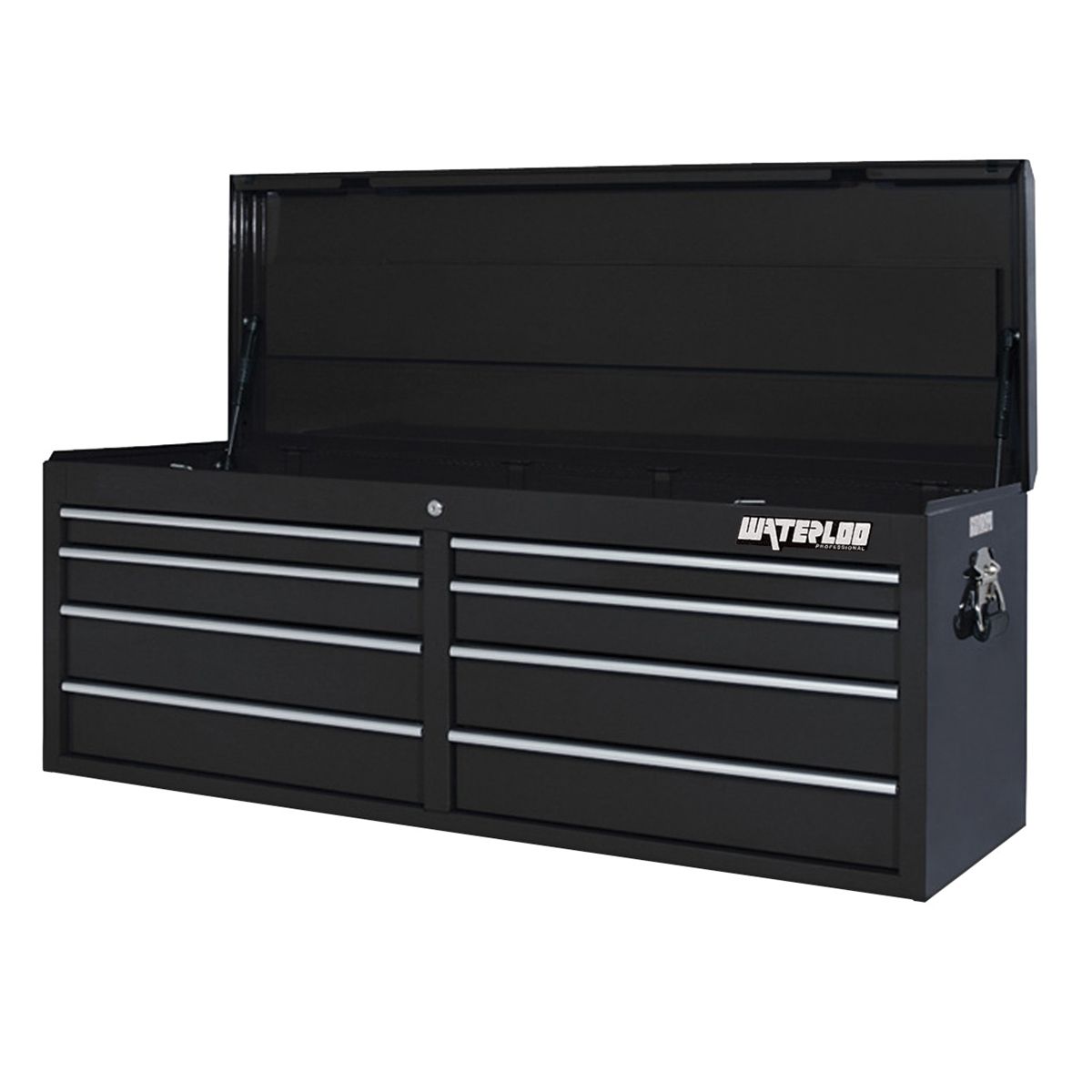 52 In. Black 8-Drawer Tool Chest w/Liners